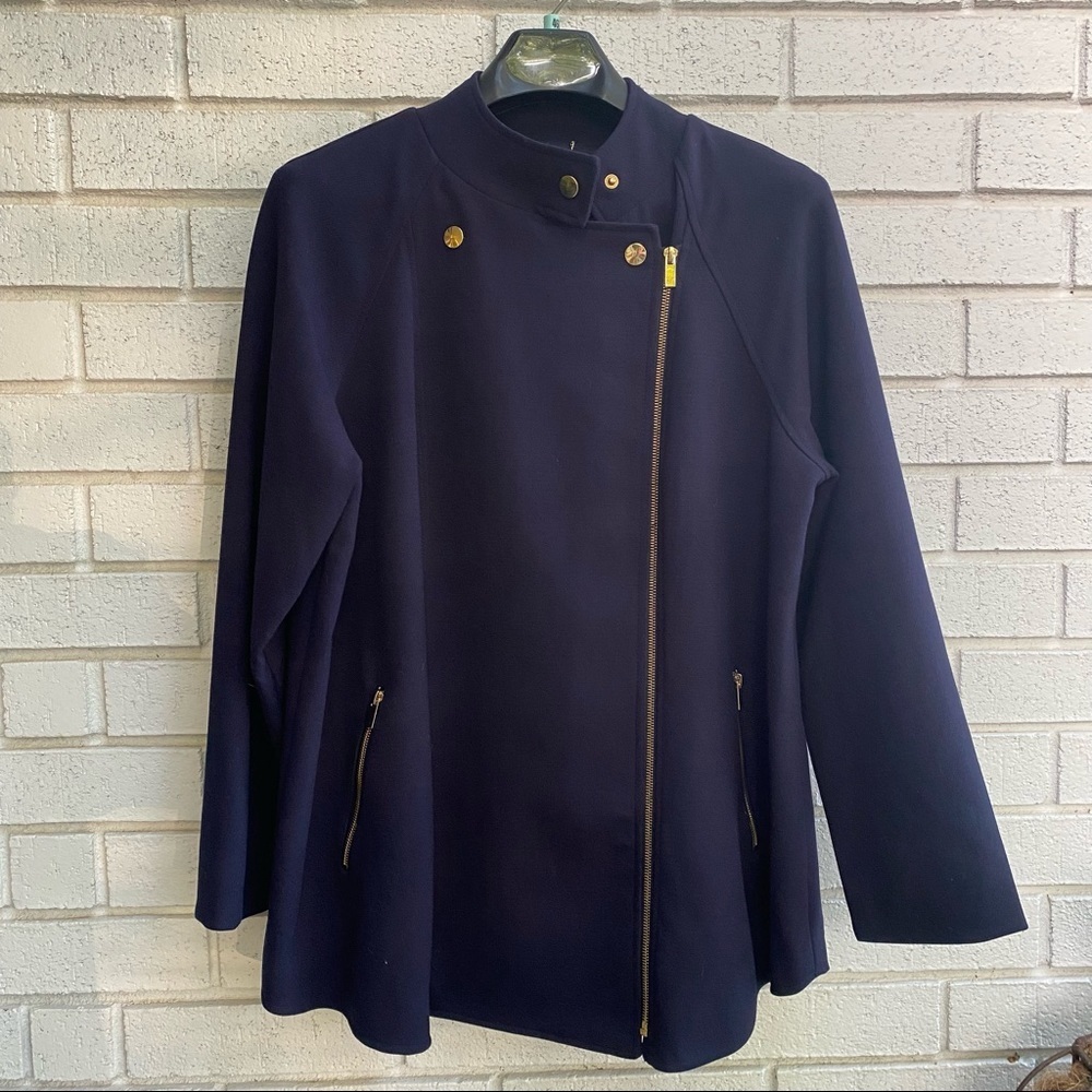 Carmen Marc Valvo | Black Career Blazer Jacket Large